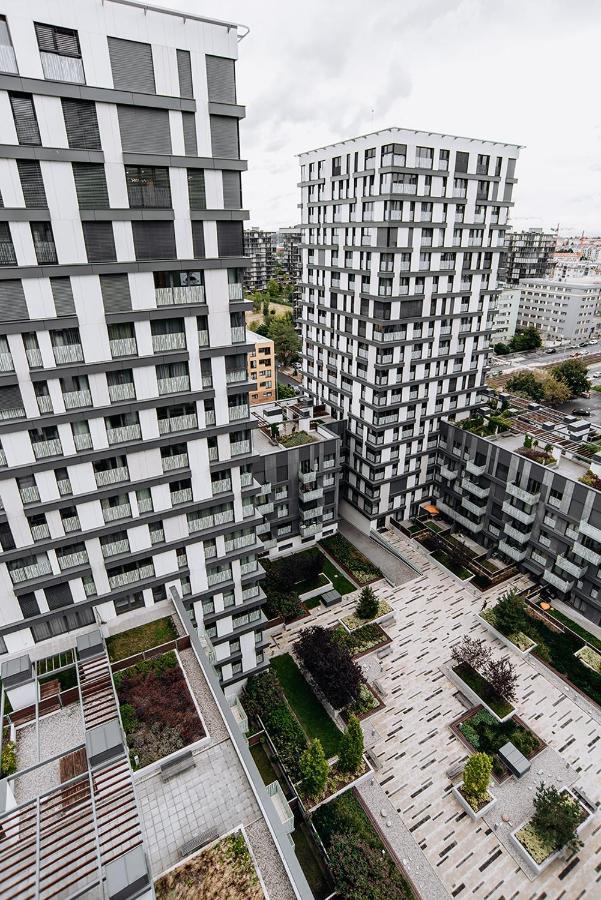 Garden Towers Apartment Prague Luaran gambar