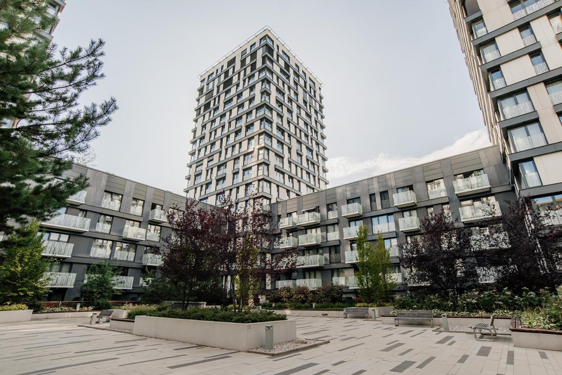 Garden Towers Apartment Prague Luaran gambar